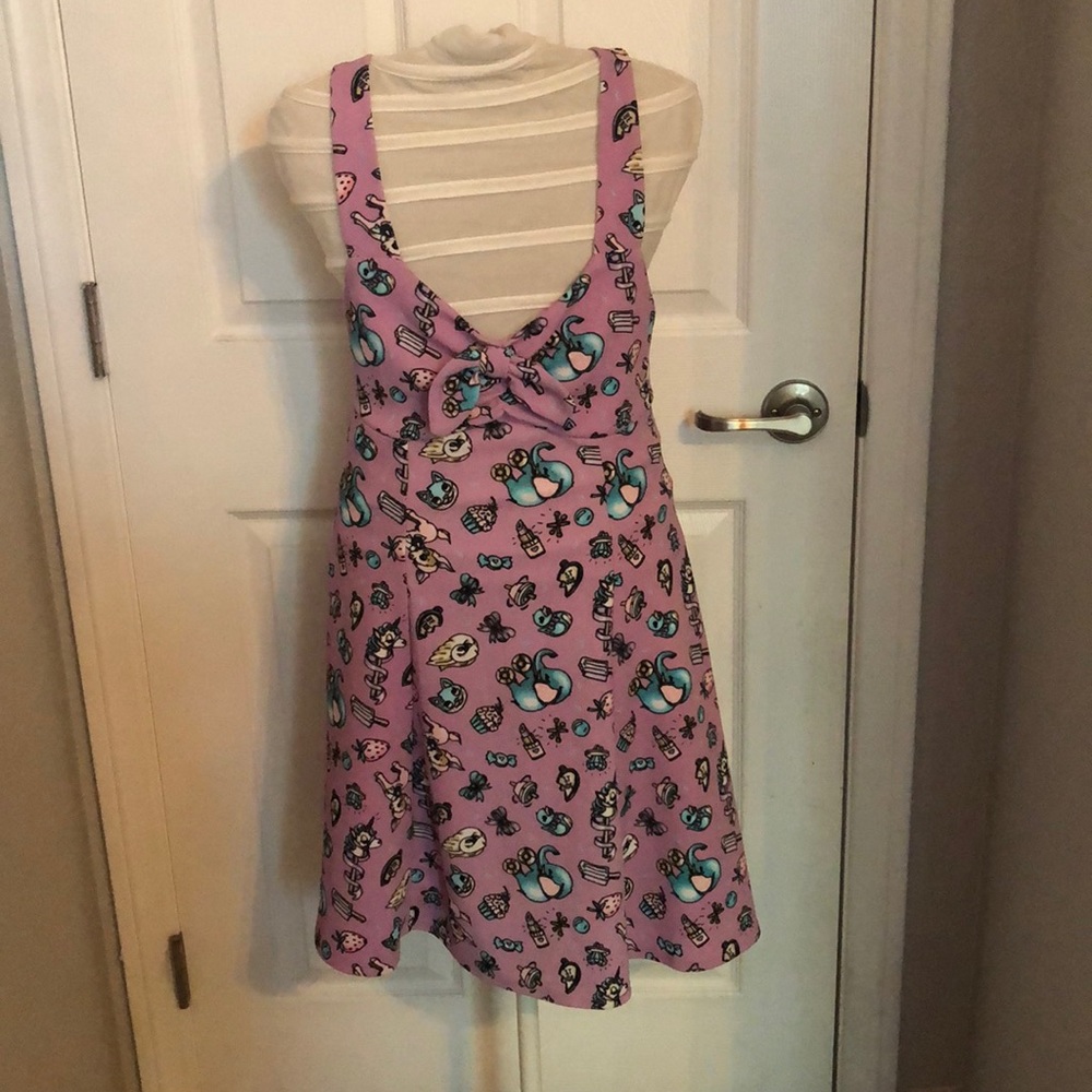 Hot Topic/Midnight Hour Print Dress